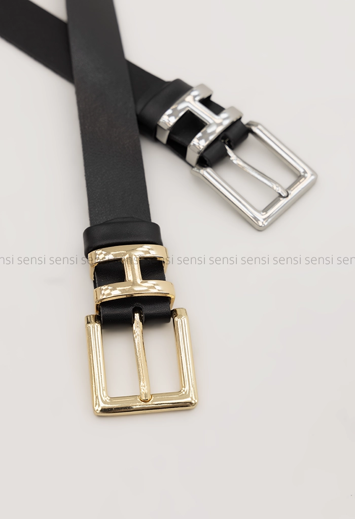 کمربند چرم باریک 3.5 سانت کد1005403